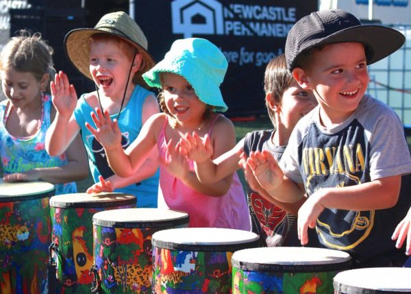 Kids on Congas