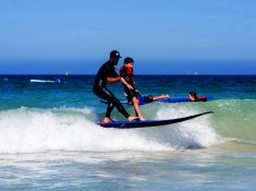 Surfing Lessons at Brighton Beach