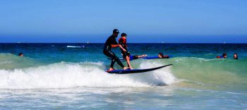 Surfing Lessons at Brighton Beach