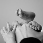 mum babyfeet