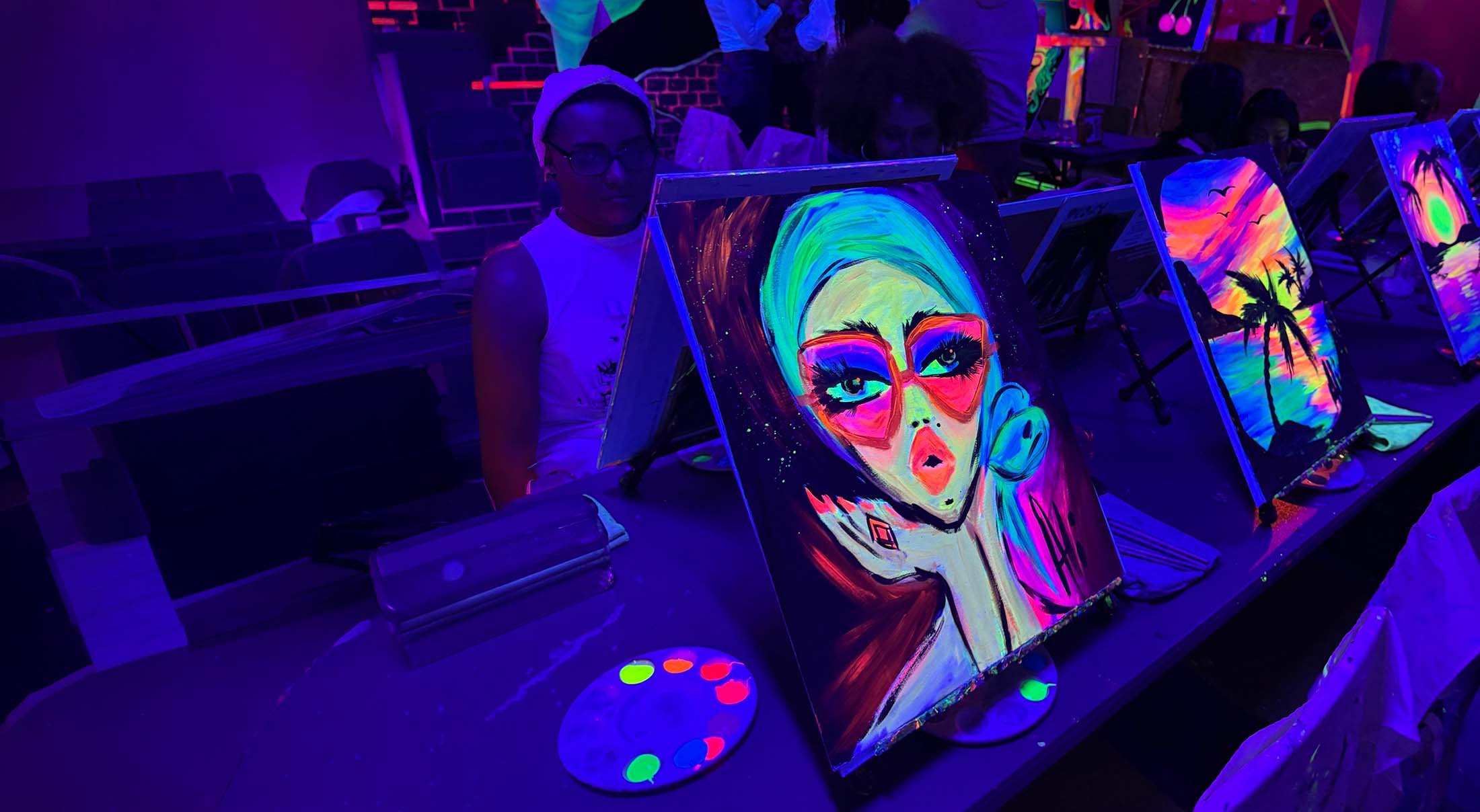 glow painting