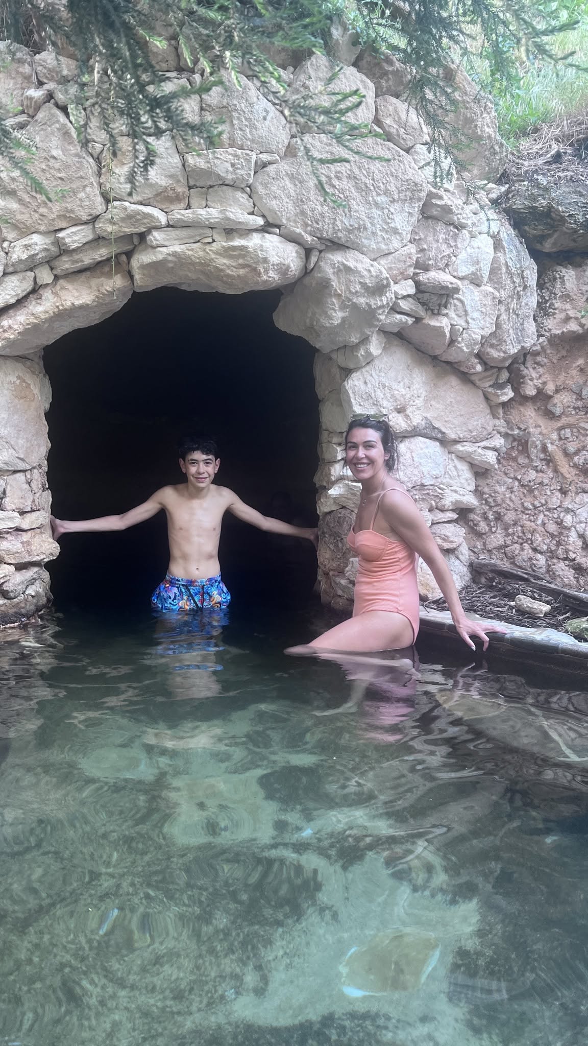 Peninsula Hot Springs cave