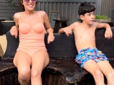 Peninsula Hot Springs with kids