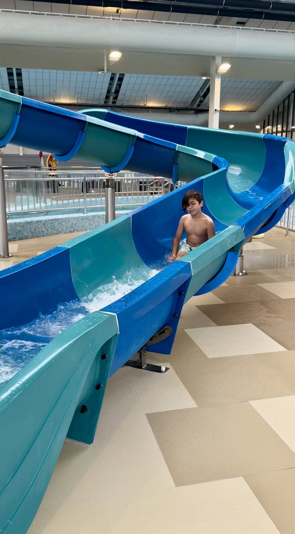 indoor waterslide