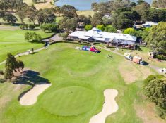 Yarrambat Park Golf Course areal view