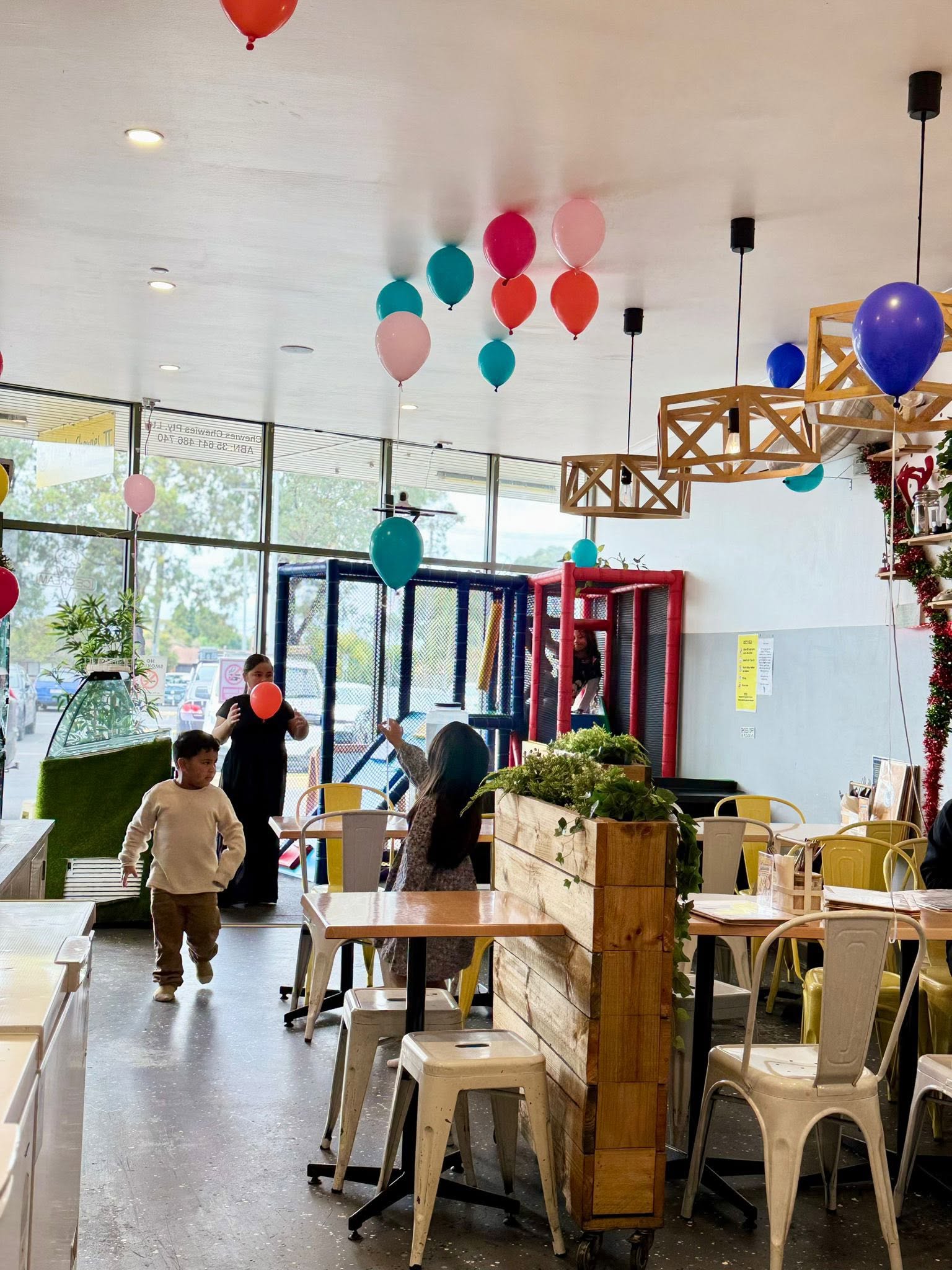baloons at openig
