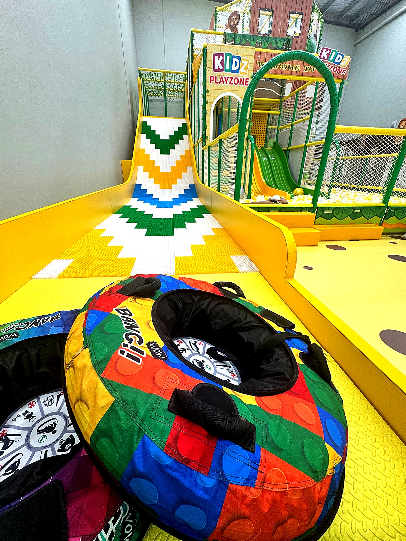 indoor tube slide