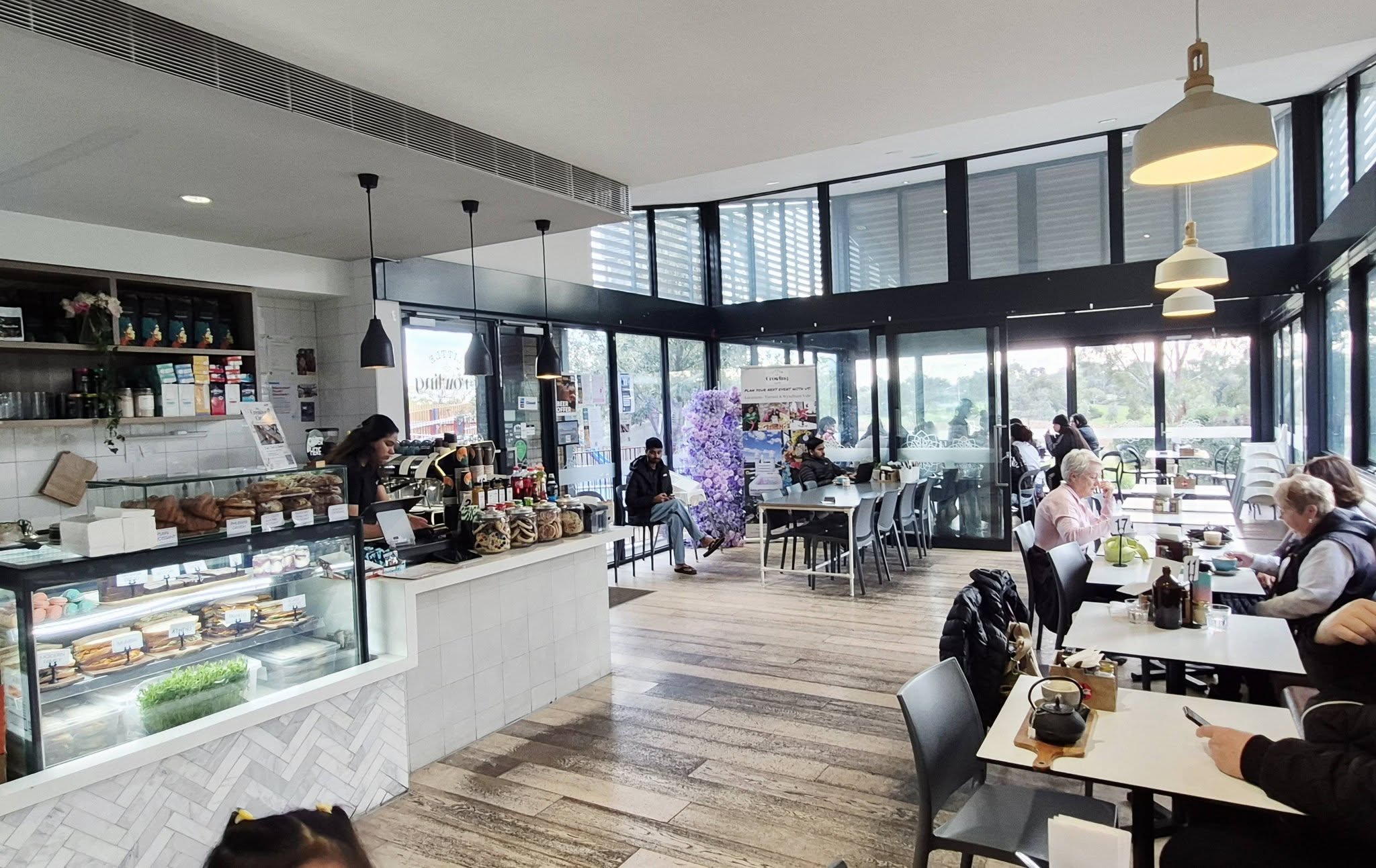 inside cafe