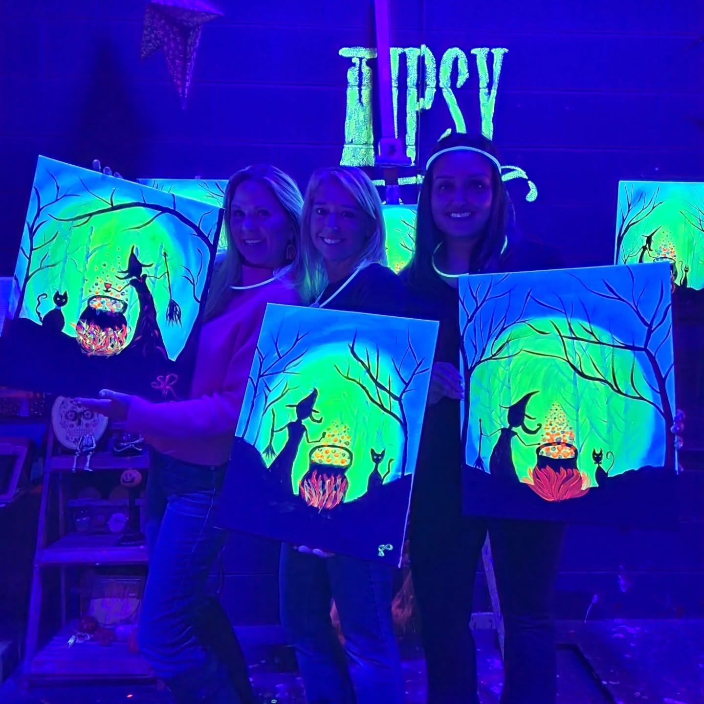 paint in the dark