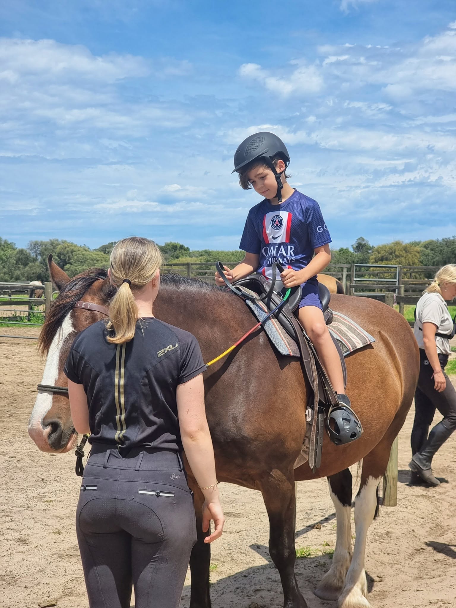 the ranch horse riding