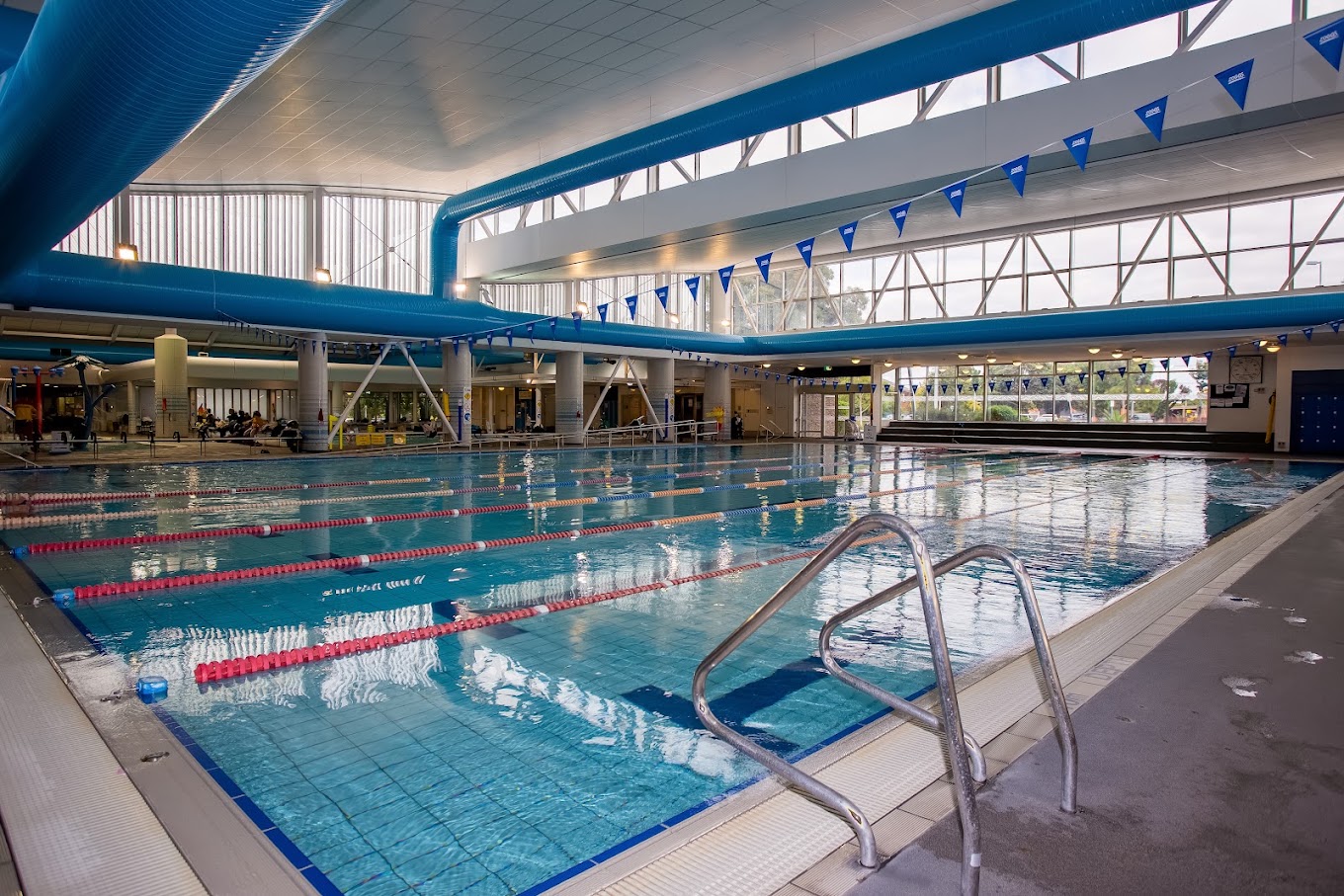 trac free indoor pools
